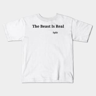 THE BEAST IS REAL Split Kids T-Shirt